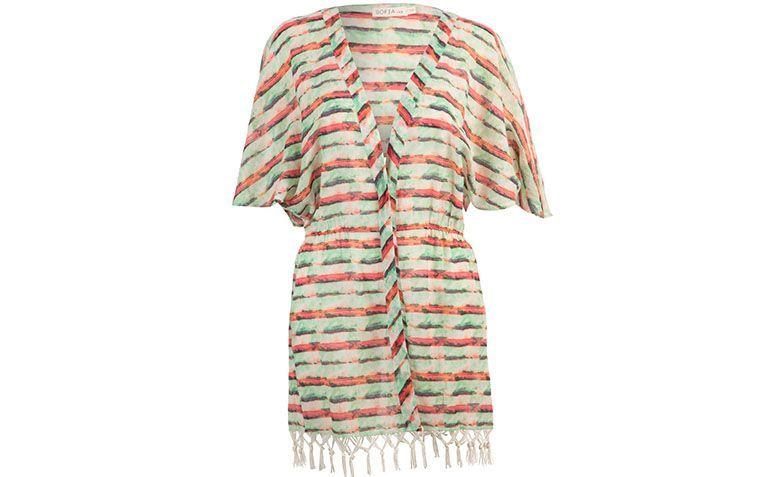 Saída Sofia by Vix por R$278 na <a href="http://www.e-closet.com.br/saa-da/kimono-pavlin-fringe-sofia-by-vix-12056.html#" target="blank_">E-Closet</a>