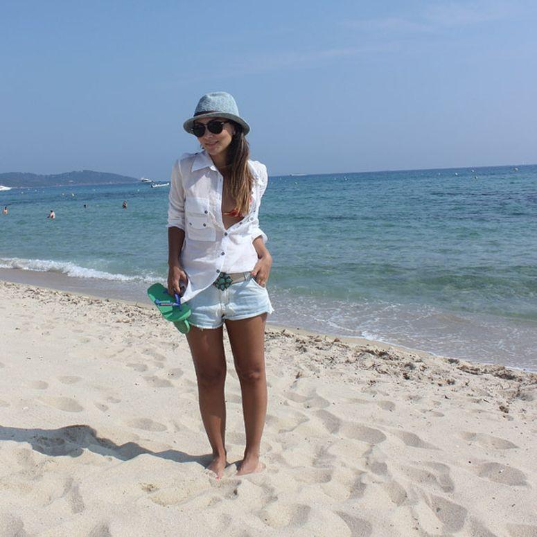 Foto: Reprodução / <a href="http://www.lalanoleto.com.br/2012/look-do-dia-praia-no-les-palmiers/" target="_blank">Blog da Lalá Noleto</a>