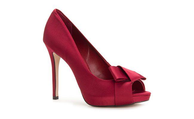 Peep Toe vermelho My Shoes por R$130 na <a href="http://www.shop2gether.com.br/peep-toe-68.html" target="blank_">Shop2gether</a>