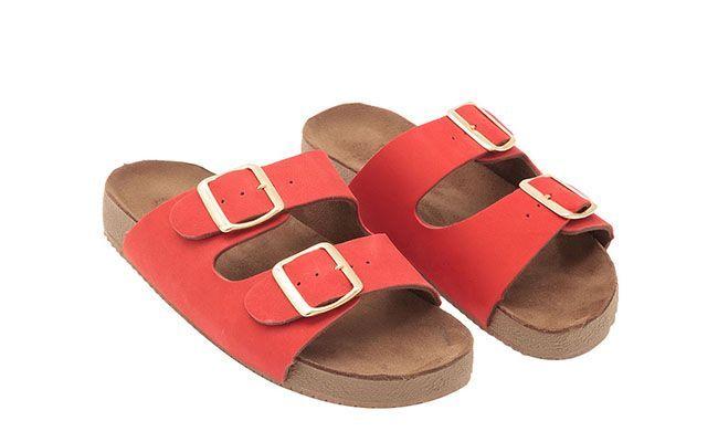 Birken vermelha My Shoes por R$179 na <a href="http://www.oqvestir.com.br/birken-classic---vermelho-45749.aspx/p" target="blank_">Oqvestir</a>