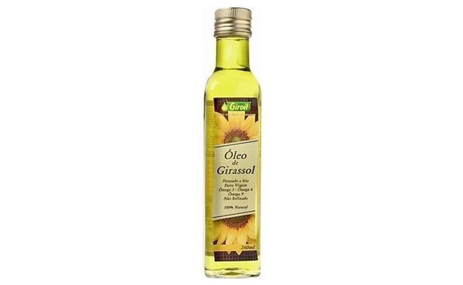Óleo de Girassol Giroil por R$20,70 na <a href="http://www.milgraos.com.br/oleo-de-girassol-extra-virgem-250ml-giroil.html" target="blank_">Mil grãos</a>