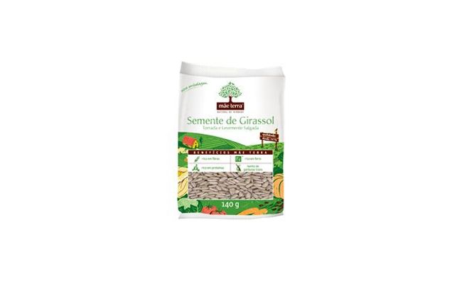 Semente de girassol Mãe Terra por R$6,80 na <a href="http://www.carbonic.microvix.com.br/detalheProduto.asp?id=811" target="blank_">Carbonic</a>