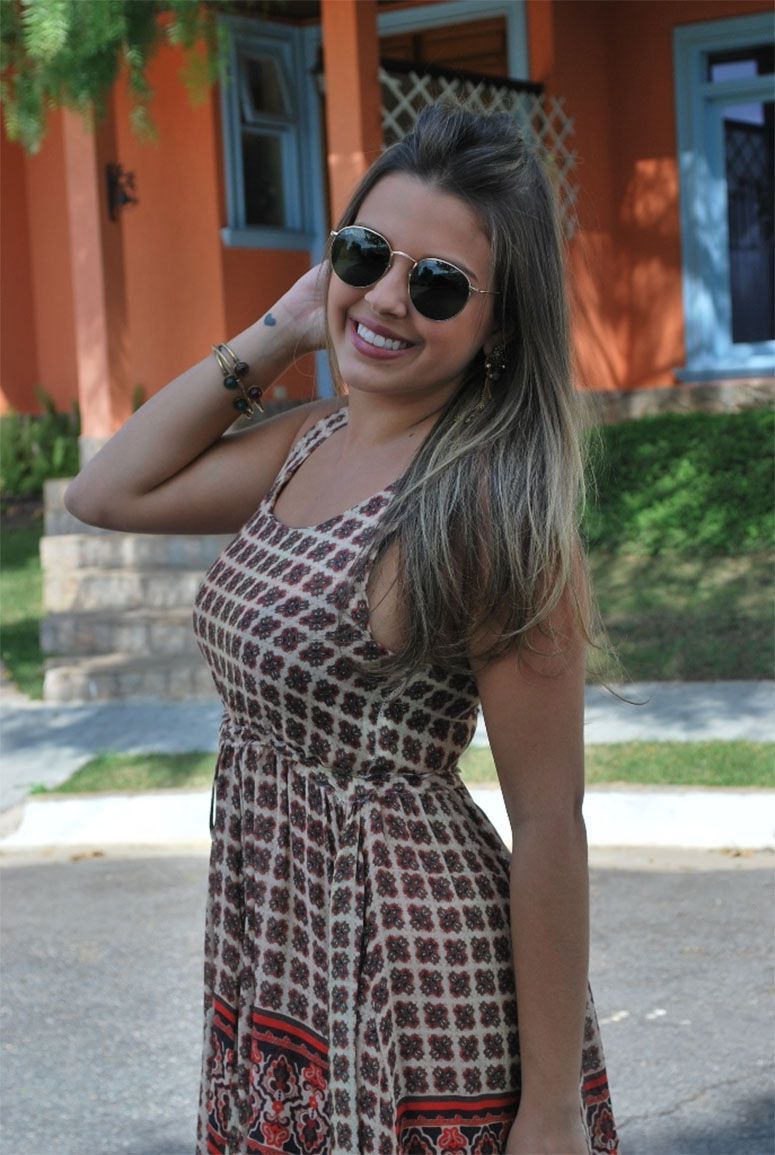 Foto: Reprodução / <a href="http://bloglosalgado.com.br/look-vestido-romantico-2/" target="_blank">Blog da Lô Salgado</a>