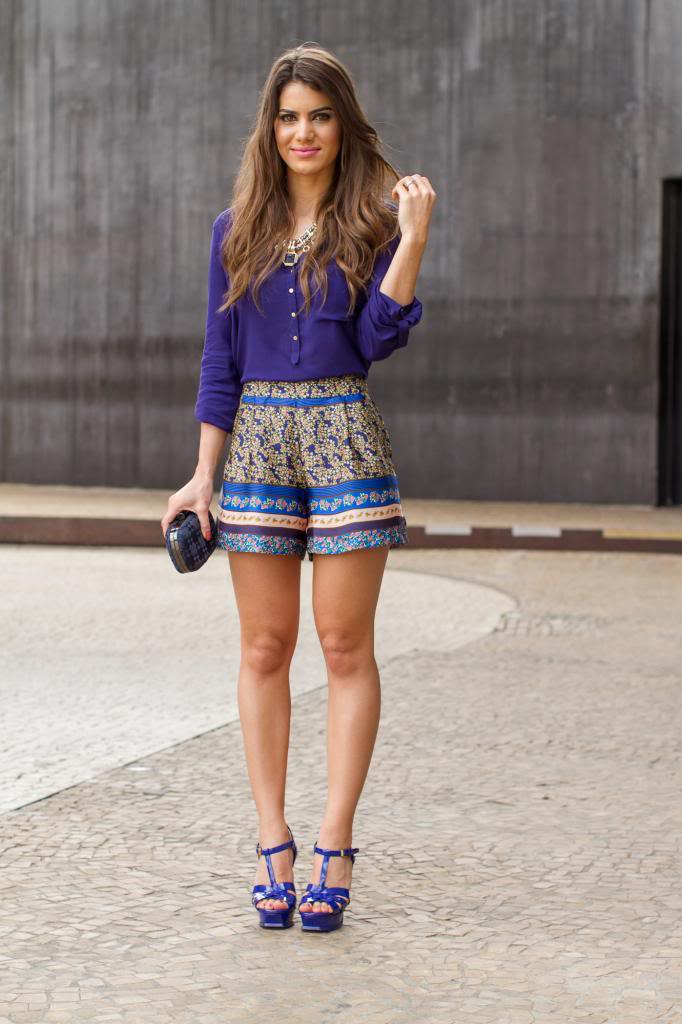 short de tecido para festa