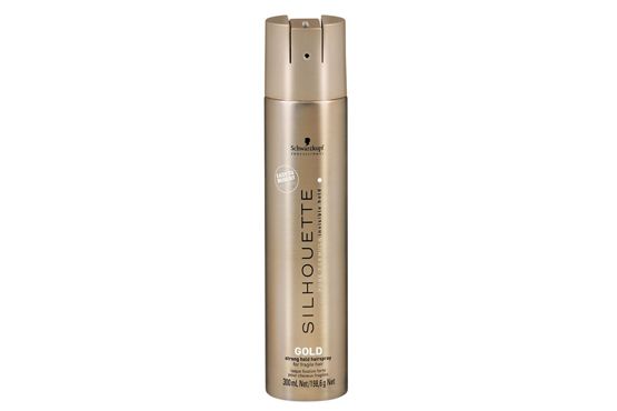 Silhouette Gold Strong Hold Hairspray - Schwarzkopf