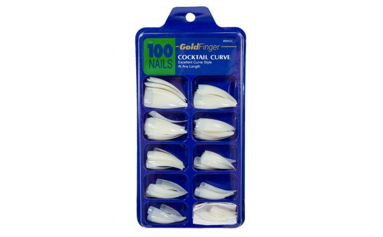 Unhas Postiças Tips Stiletto - Caixa com 100 unidades por R$ 29,90 na <a href="http://www.unhasmagicas.com.br/unhas-posticas-tips-stilleto-caixa-com-100-unidades.html" target="blank_">Unhas Mágicas</a>