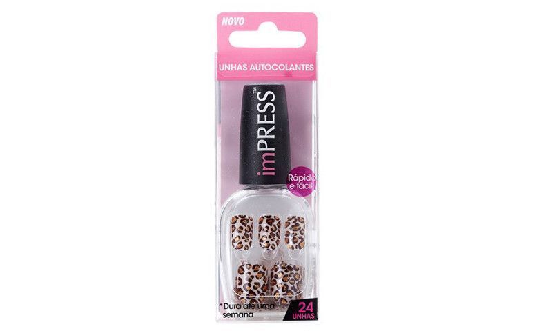 Unhas Postiças First Kiss Impress Starstruck por R$ 27,75 na <a href="http://www.ikesaki.com.br/unhas-posticas-first-kiss-impress-starstruck/p" target="blank_">Ikesaki</a>