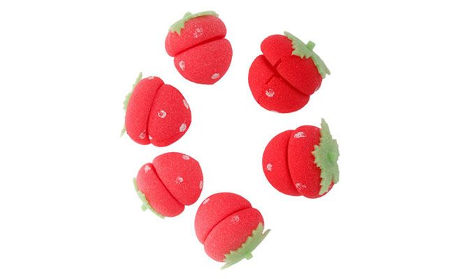 Kit com 12 unidades R$ 10,20 na <a href="http://www.amazon.com/Sponges-Rollers-Strawberry-Sponge-Curlers/dp/B00LP6QR0A" target="blank_">Amazon</a>