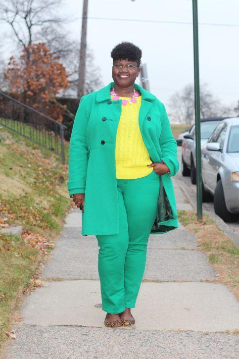 Foto: Reprodução / <a href="http://grownandcurvywoman.com/2013/11/22/casual-friday-work-in-progress/" target="_blank">Grown and Curvy Woman</a>