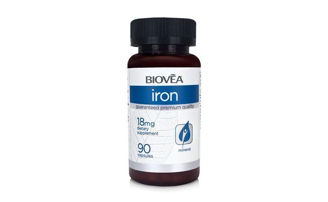 Ferro em cápsulas Biovea por R$33,45 na <a href="http://www.biovea.com/BR/product_detail.aspx?NAME=FERRO-18mg-90-C%C3%A1psulas&PID=1280&0S" target="blank_">Biovea</a>