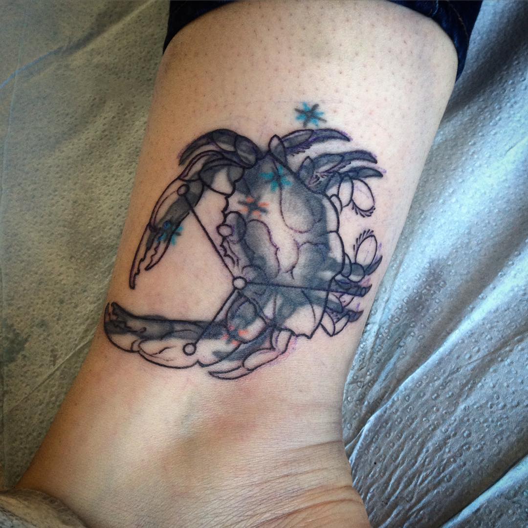 Foto: Reprodução / <a href="https://www.instagram.com/p/BBYkqQSBdMV/" target="_blank"> Brandi Smart  Tattoos</a>