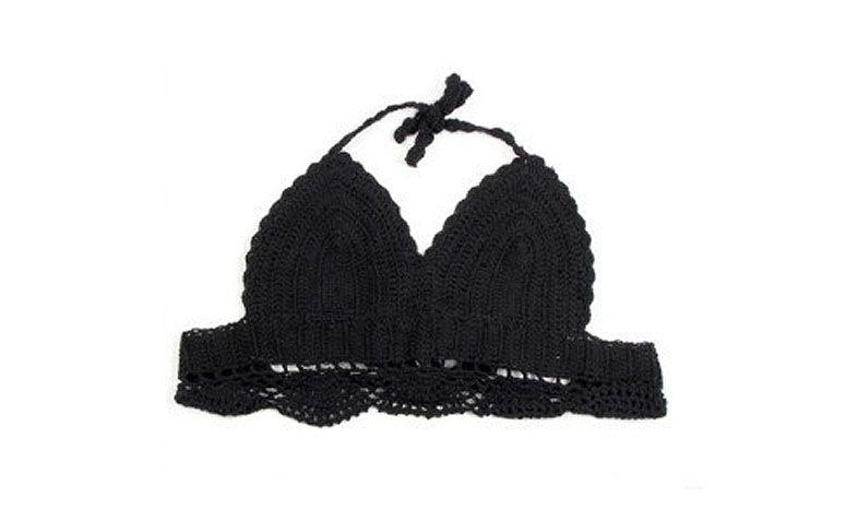 Top cropped de crochê por US$5,70 na <a href="http://www.aliexpress.com/item/Womens-Bralet-Bra-Lace-Crochet-Floral-Crop-Tops-Bustier-Cami-Tank-Top-Bikini-Vest-Freeshipping/32270647909.html?spm=2114.32010308.4.89.cnpgRS" target="blank_">Ali Express</a>