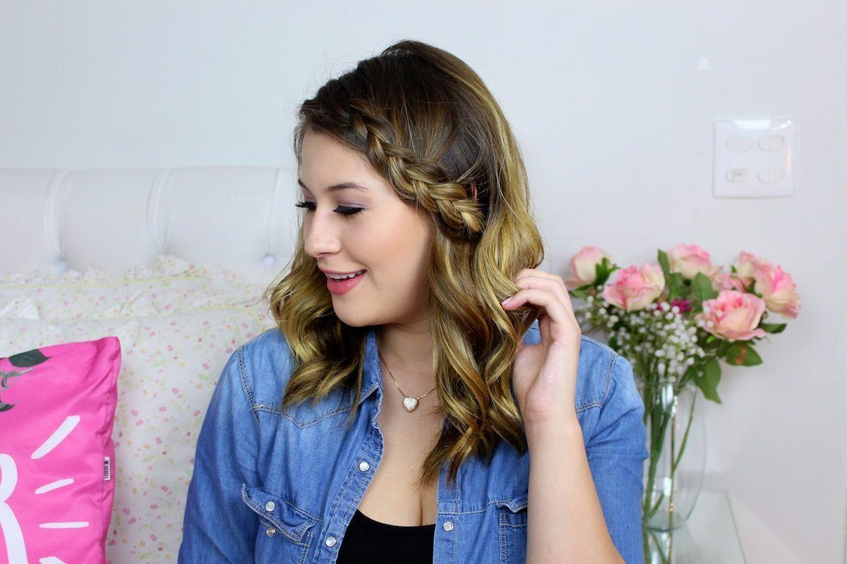 Foto: Reprodução / <a href="http://niinasecrets.com.br/2015/tranca-na-franja-para-cabelo-curto-por-niina-secrets-all-things-hair/" target="_blank">Niina Secrets</a>