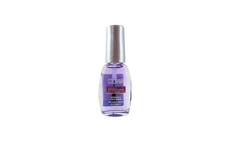 Base Extra brilho e Intensificadora Colorama por R$ 4,69 na <a href="https://esmaltes.meuvicio.com/Esmaltes-Colorama/Cobertura-Intensificadora-Colorama" target="_blank">Meu Vício</a>