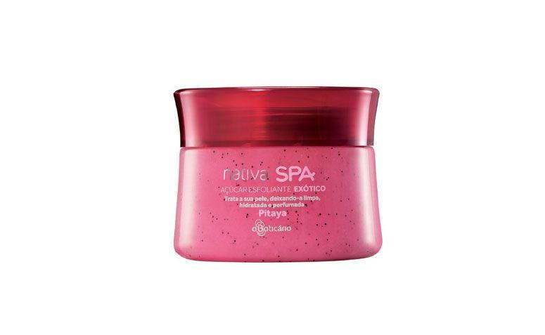 Creme Esfoliante Nativa Spa por R$ R$ 49,99 na <a href="http://www.boticario.com.br/nativa-spa-acucar-esfoliante-pitaya-290g-19194/p" target="_blank">O Boticário</a>