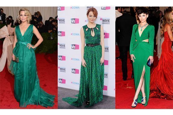 Dianna Agron, Emma Stone, Ginnifer Goodwin.