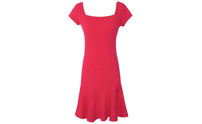 Vestido bandagem soltinho Costume por R$229 na <a href="http://www.oqvestir.com.br/vestido-bandage-sino-rosa-46350.aspx/p" target="blank_">Oqvestir</a>