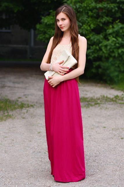 Foto: Reprodução / <a href="http://helpihavenothingtowear.blogspot.com.br/2013/06/duga-kremowo-rozowa-sukienka-oraz-jasna.html" target="_blank">Help! I Have Nothing To Dress</a>