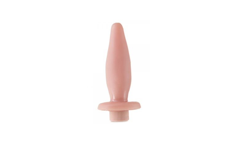 Plug anal vibrador na <a href="http://www.desejooculto.com.br/produto/1753/plug_anal_macico_145cm_x_45cm_vibrador_interno_natural" target="_blank">Desejo Oculto</a>