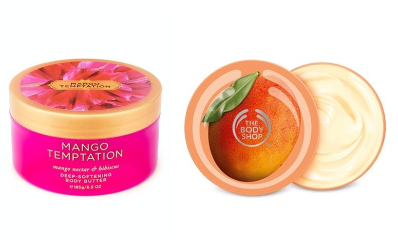 A inglesa The Body Shop, que é conhecida pelo perfume de seus produtos e por produzi-los de forma sustentável, foi a pioneira no lançamento de Body Butter, que é uma espécie de manteiga corporal para uma hidratação intensa. Assim como a VS, tem muitos produtos com aromas de frutas