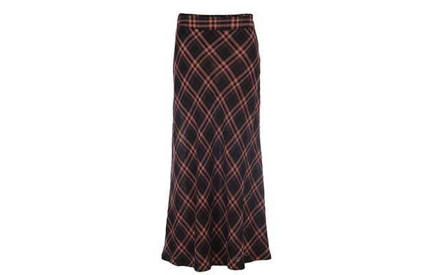 Saia Xadrez Cantão por R$273,60 na <a href="http://www.glamour.com.br/saia-cantao-evase-xadrez-rec-174837/p" target="blank_">Glamour</a>
