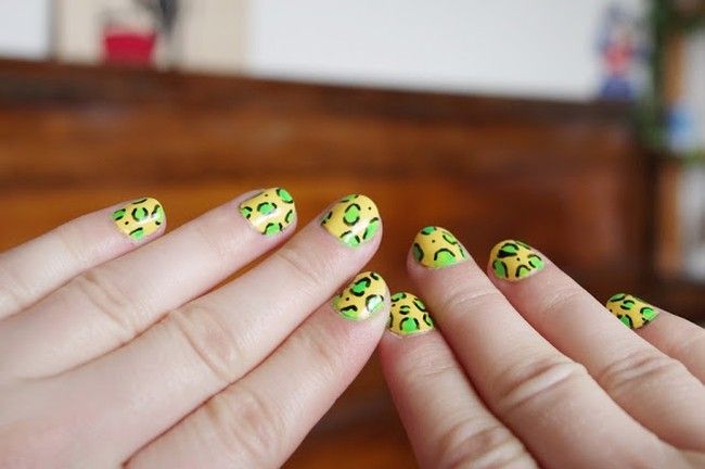 unhas copa verde amarelo 02 Looks para a Copa do Mundo: como se vestir para torcer pelo Brasil