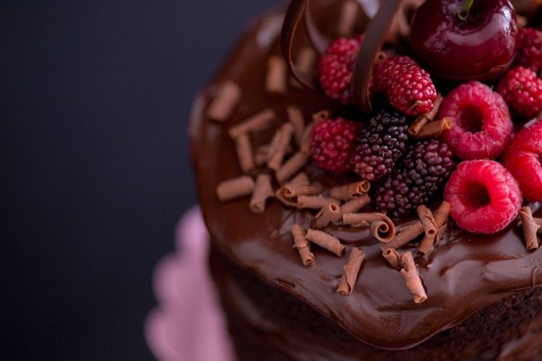 Naked cake de Nutella. Foto: Reprodução / I could kill for dessert