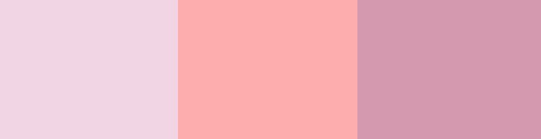 Da esquerda pra direita: Canção de Ninar (Suvinil); Primrose (Lukscolor); Ameixa Japonesa (Coral) | Imagem: Dicas de Mulher