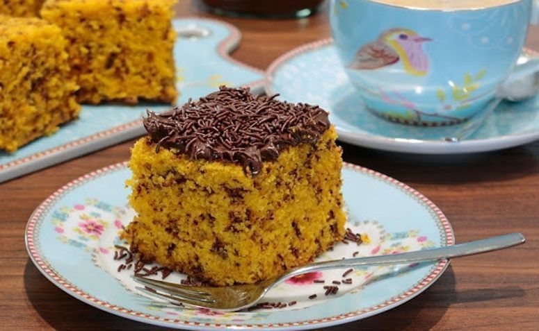 Bolo formigueiro de cenoura. Foto: Reprodução / O Melhor Restaurante do Mundo