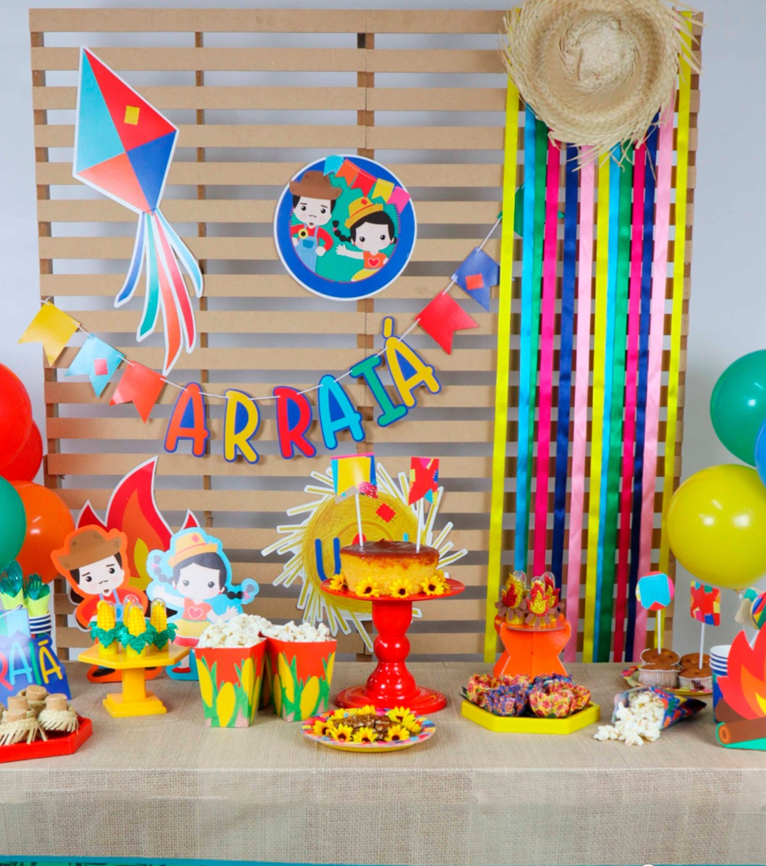 decoração para festa junina