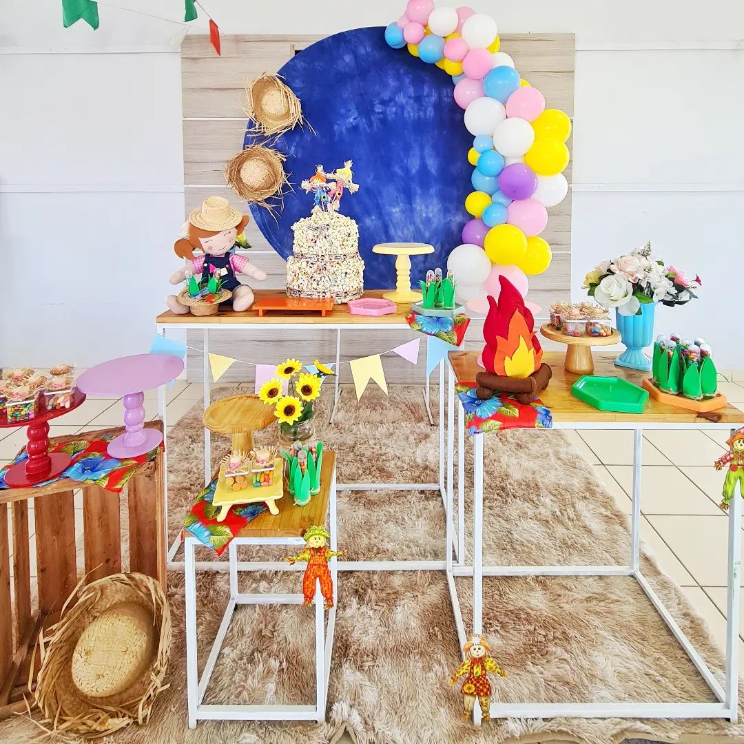 decoração para festa junina