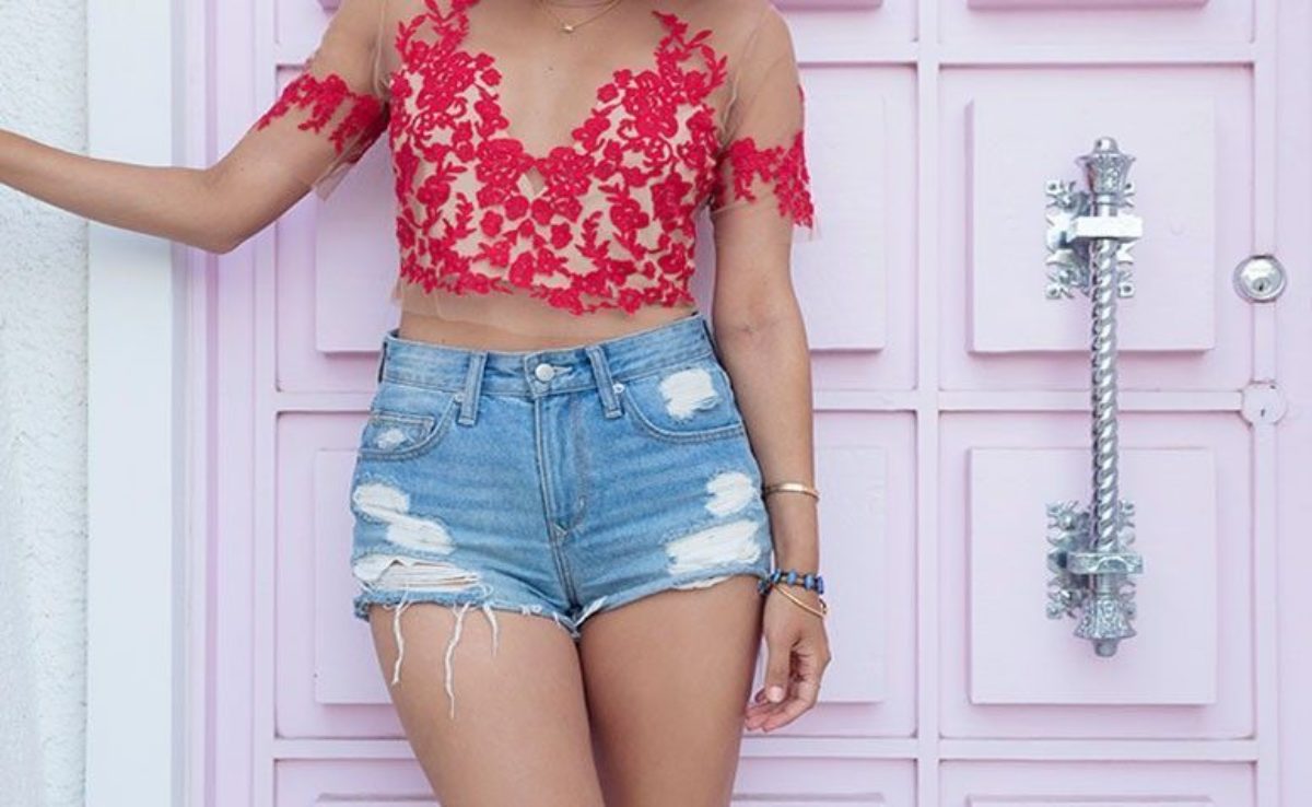 que blusa usar com short cintura alta