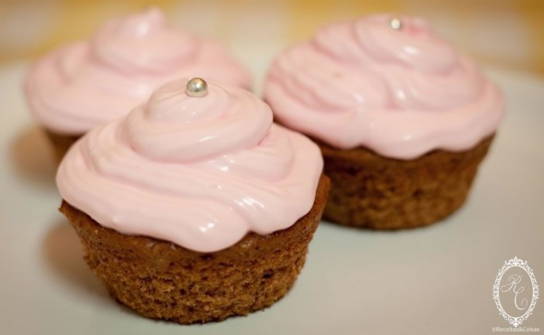 Cupcake sem glúten. Foto: Reprodução / Receitas e Coisas