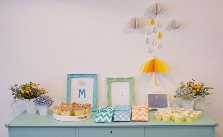 Chá de fraldas: brincadeiras, decoração e o que servir (+50 fotos)