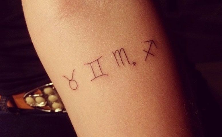 120 tatuagens de signos que expressam sua personalidade de forma criativa