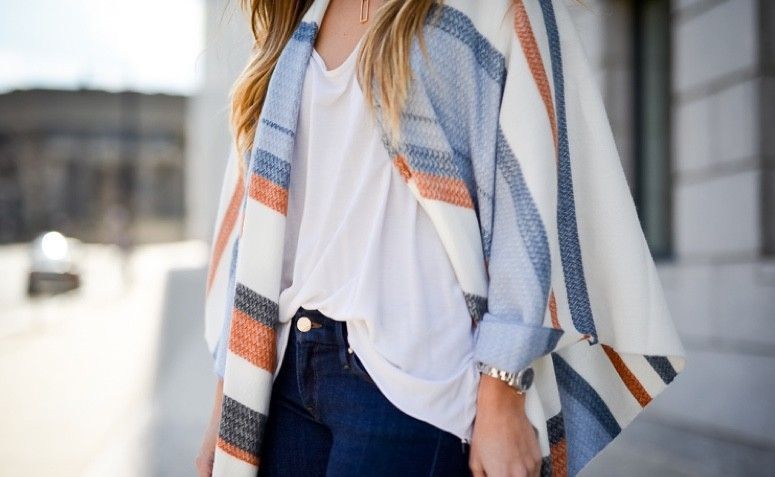 Poncho: aprenda a criar diversos looks com a peça que é puro estilo