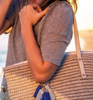Bolsa de praia: um acessório indispensável nos looks de verão
