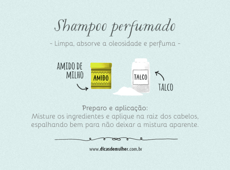 5 shampoos secos caseiros para você testar e levar para a vida