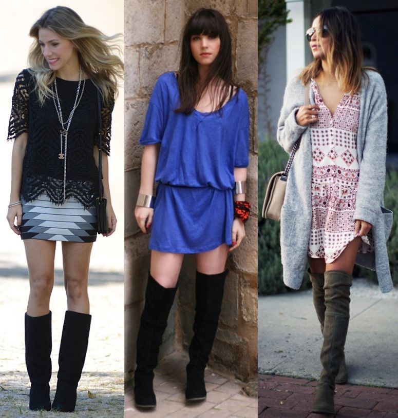 roupas de inverno com botas