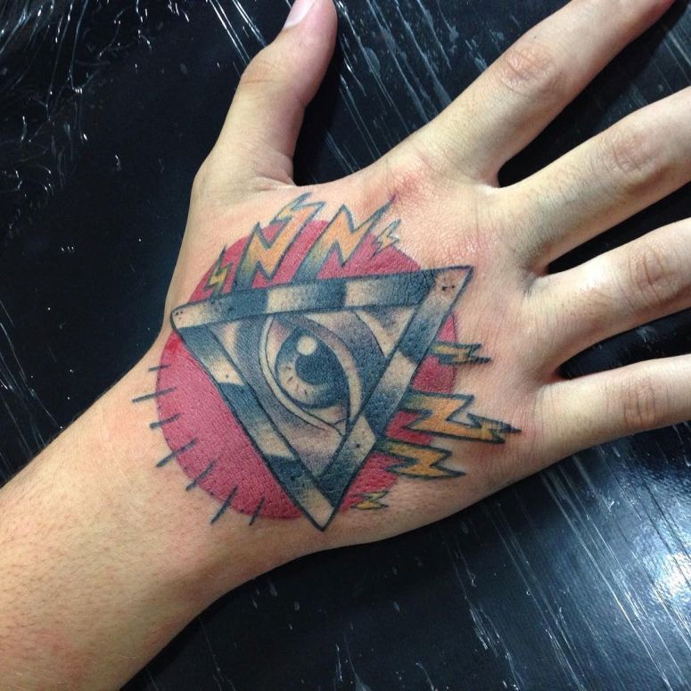Tatuagem de triângulo seus significados e inspirações
