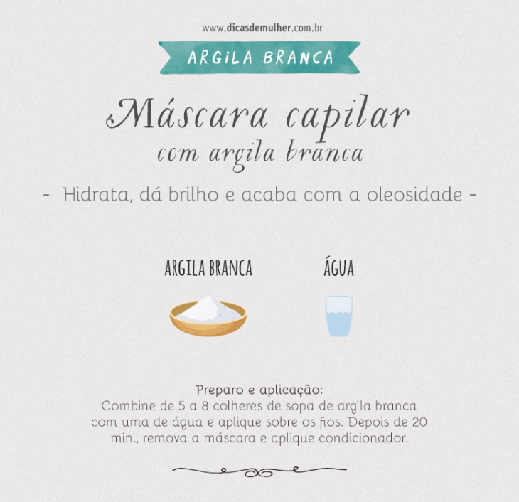 Argila branca: 5 receitas para pele e cabelos com este poderoso mineral