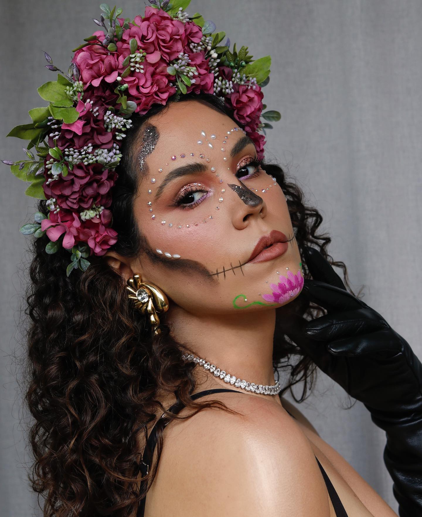 Maquiagem Halloween - Catrina • Thaís Patti