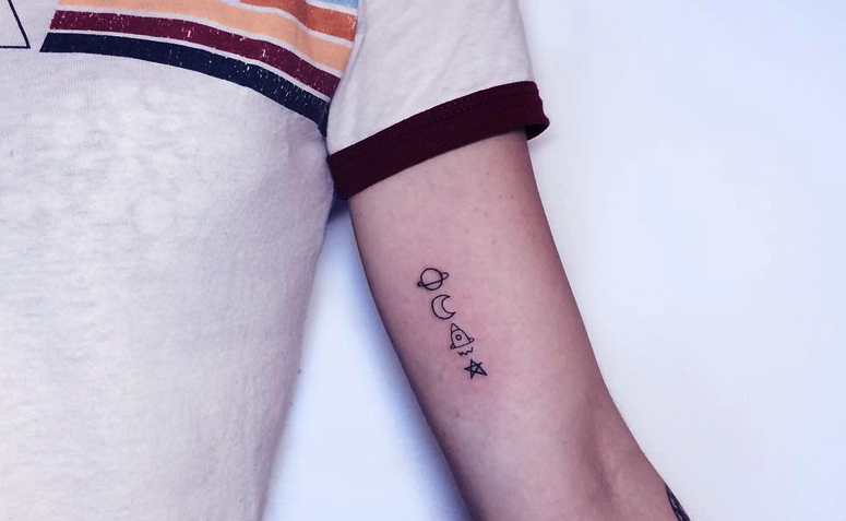 130 tatuagens pequenas para inspirar sua primeira tattoo