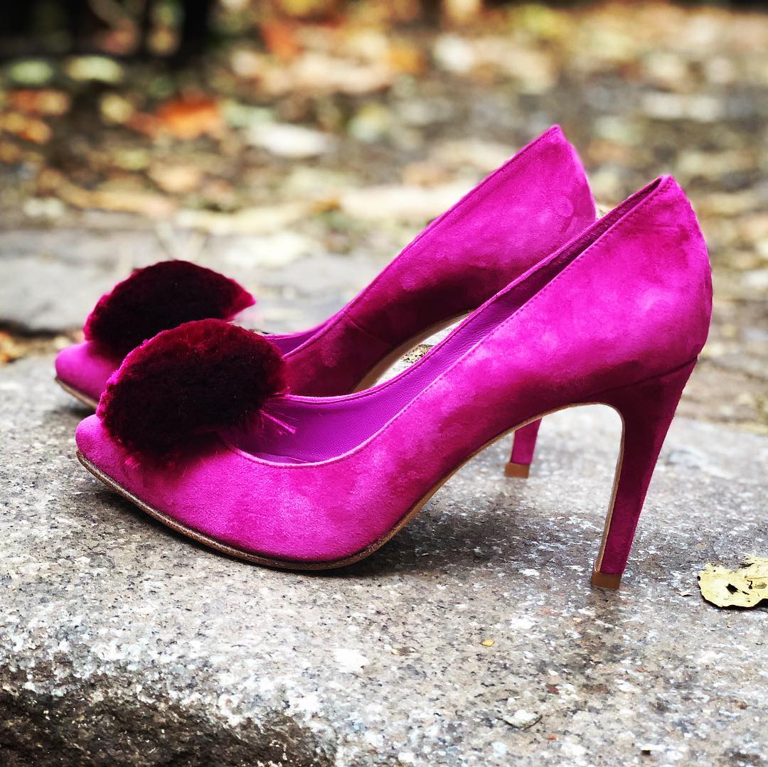 sapato de noiva pink