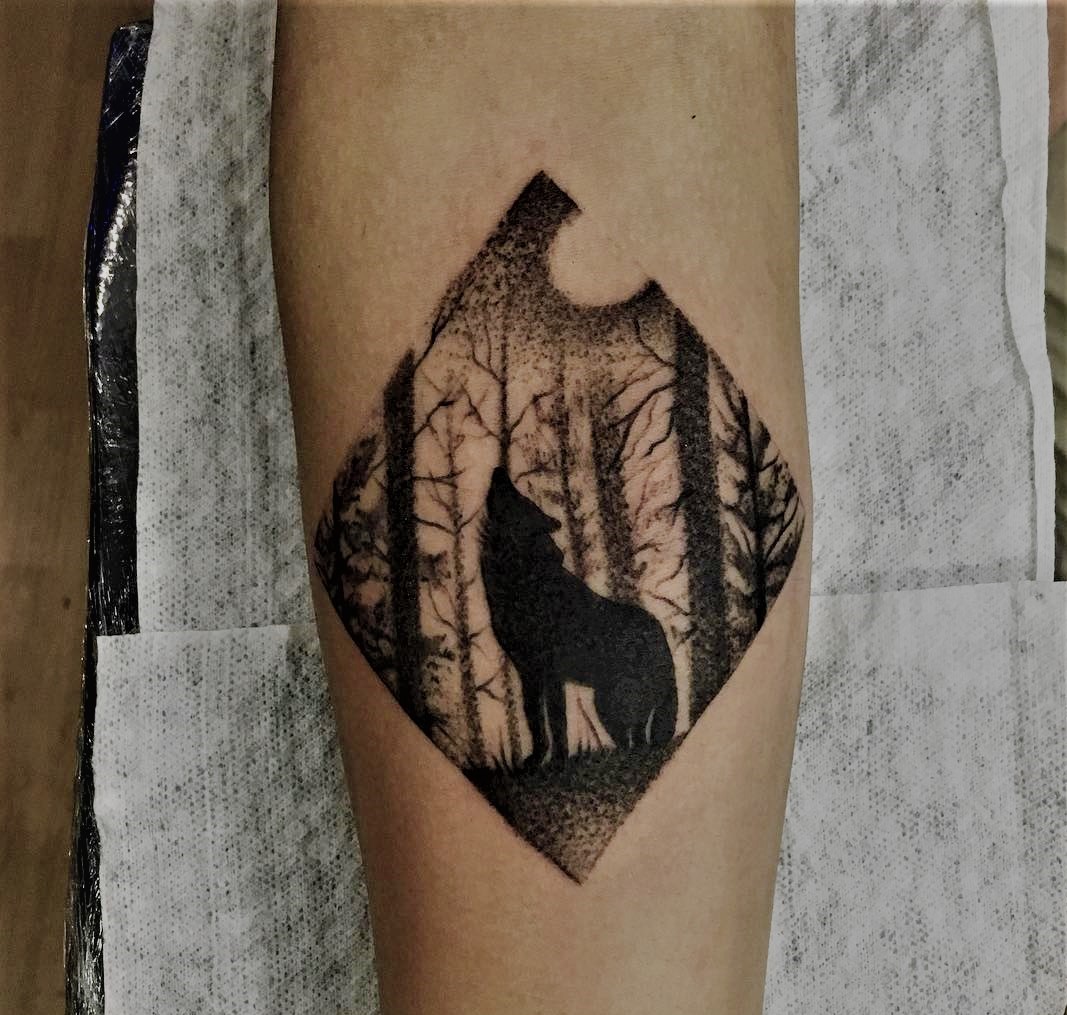 Tatuagem de lobo significado e as 75 ideias mais lindas