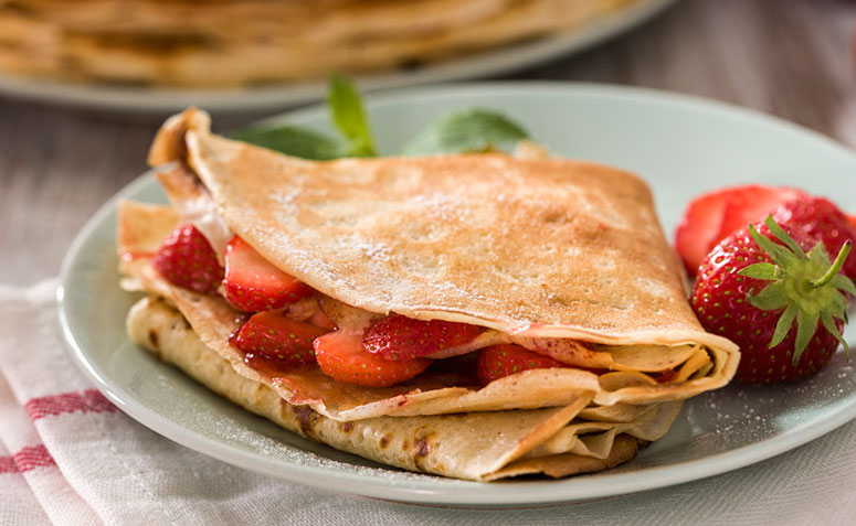 36 receitas de crepe para você saborear em qualquer hora do dia