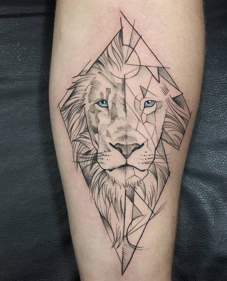 25 tatuagens INCRÍVEIS para quem é do signo de leão