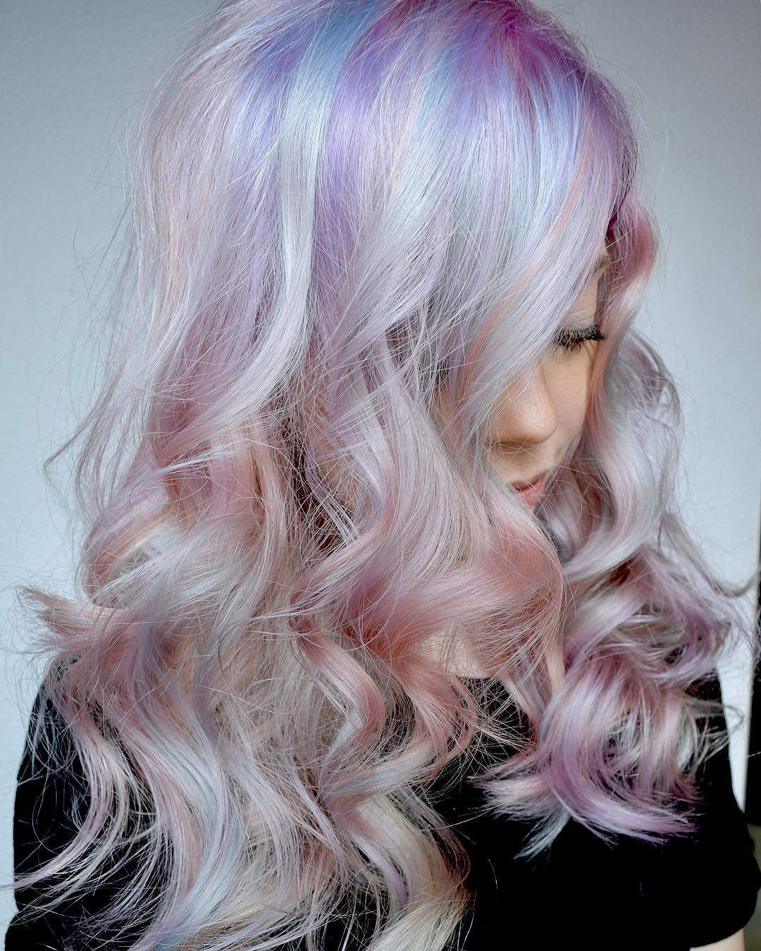 Cores de cabelo tendência em 2018