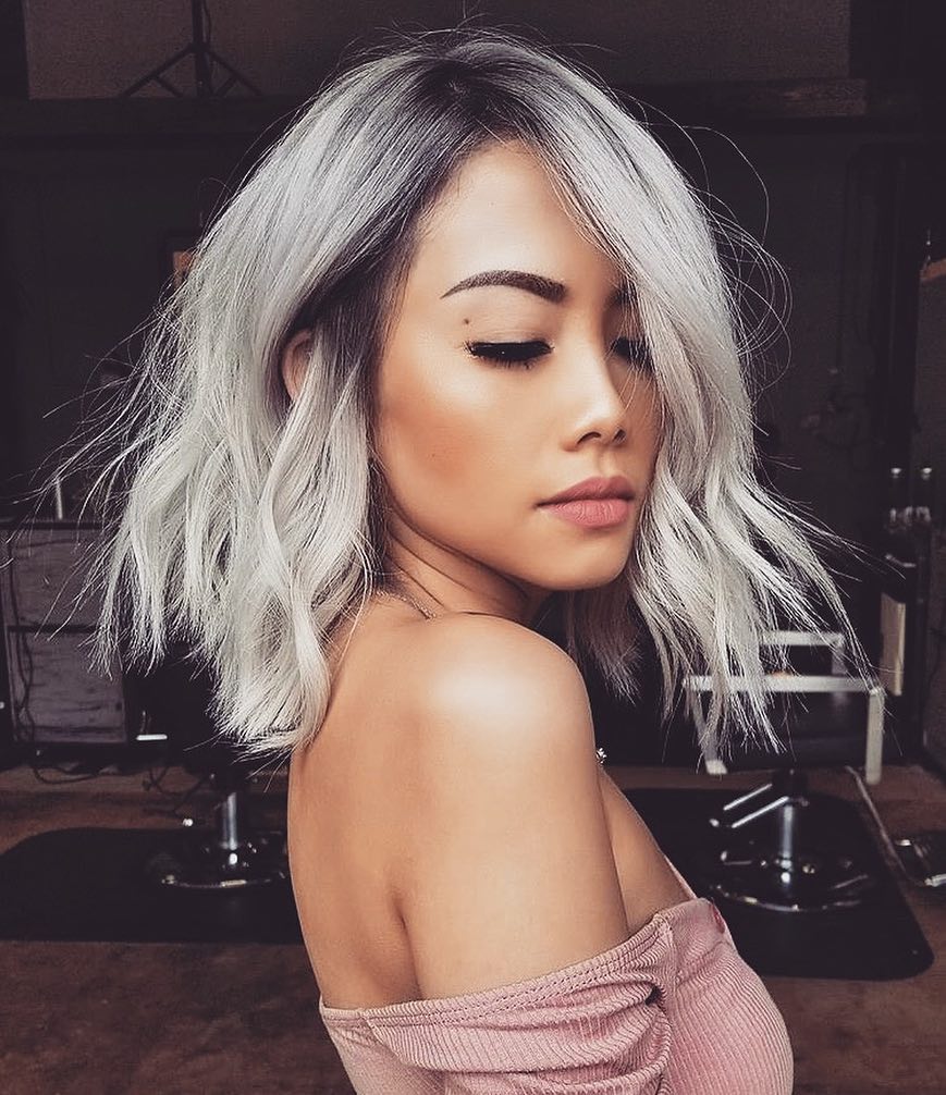 Cores de cabelo tendência em 2018