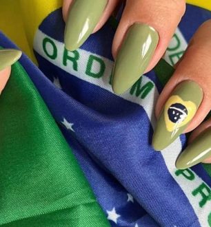 40 ideias de unhas para vibrar de corpo e alma pela Seleção Brasileira